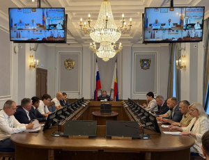 Руководитель ГАУ РО «Государственная экспертиза проектов» принял участие в заседании межотраслевого штаба